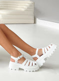 Llyge Windsor Smith Rare Sandals White