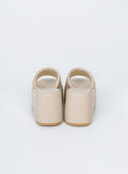 Llyge Zimmer Platform Sandals Cream