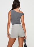 Llyge Seize The Day Shorts Charcoal Pinstripe