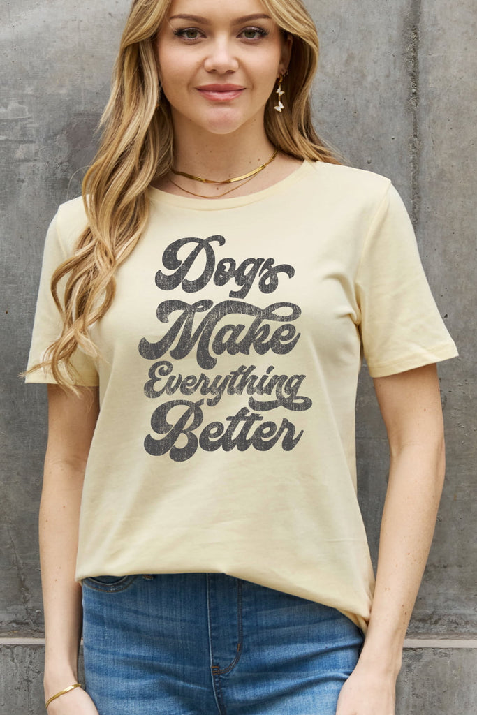 Back to school season LLYGE Simply Love Full Size Graphic Cotton Tee