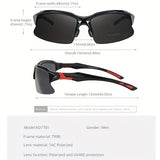 Llyge - Men's Fashion Casual Sports Professional UV 400 Polarized Glasses For Cycling Golf Fishing Running , ideal choice for gifts