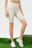 LLYGE Crisscross Waistband Slim Fit Sports Shorts