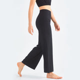 Llyge Women Wide Leg Trousers Yoga Wear Flare Bottoms Loose Sports Pants Sunscreen Leggings Pilates Workout Sports Casual Pants
