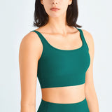 Llyge Fitness Sports Bra Yoga Wear Ribbed V Back  Gym Crop Tops Bralette Female Running Athletic Sportswear For Women