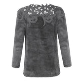 LLYGE Wool Women's Sweater Jumper Oversize Pullover Autumn Winter Woman Sweaters for Women 2022 Lace Patchwork Long Sleeve Sueter New