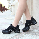 Llyge 2022  Hot Sale 2020 EU35-44 Sports Feature Soft Outsole Breath Dance Shoes Sneakers For Woman Practice  Modern  Jazz