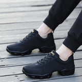 Llyge 2022  Mesh Jazz Shoes Men's Modern Soft Outsole Dance Sneakers Breathable Dancing Fitness Training Shoes Ballroom Dance Shoes