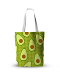 Llyge 3D Printing Fashion Female Canvas Tote Bag Reusable ECO Shopping Bag Green Fruit Avocado Poached Egg Girl Handbag Shoulder Bag