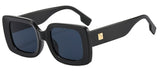 Llyge  2022 Vintage Sunglasses Women Square Fashion Rivets Clear Oversized Elegant Sunglasses Female UV400 Eyewear