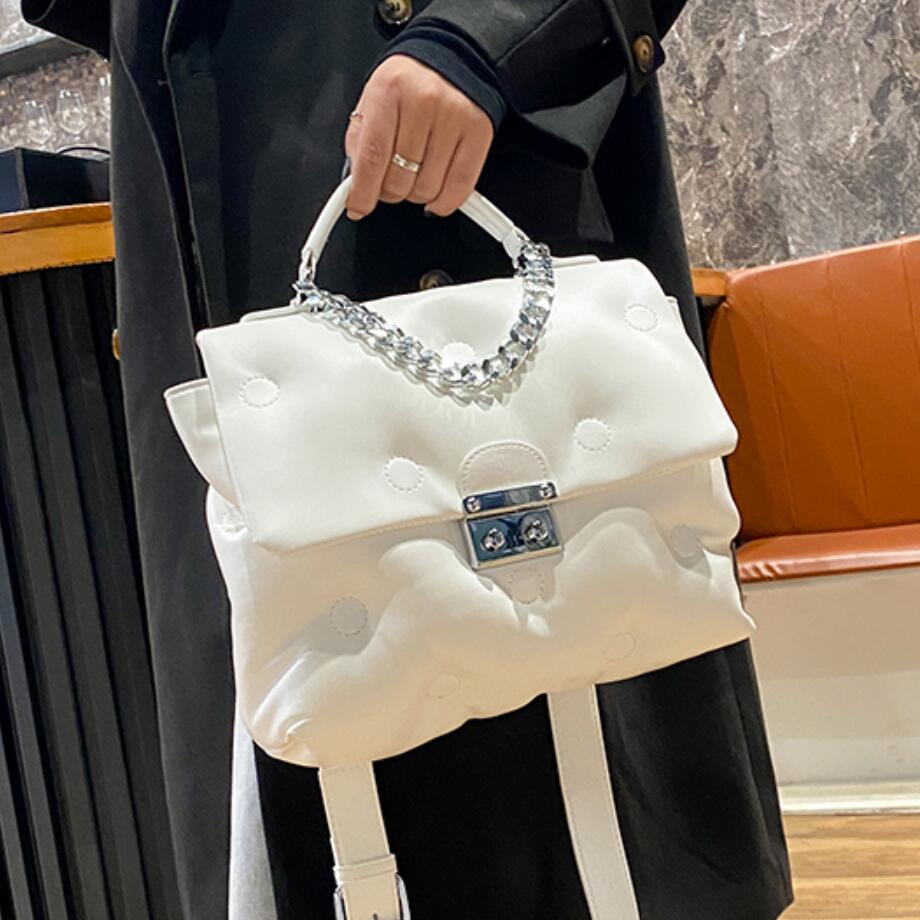 Llyge  Graduation party  Elegant Female Square Tote bag 2022 Fashion New Quality PU Leather Women's Designer Handbag High capacity Shoulder Messenger Bag
