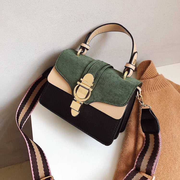 Llyge  Graduation party  Drop Shipping Vintage PU Leather Small Handbag New Designer Messenger Bag Women Shoulder Bag Larger Top-Handle Bags Travel Bag