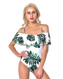 Llyge 2023  New  Floral One Piece Swimsuits Closed Plus Size Swimwear Push Up Body Bathing Suit for Beach Women's Swimming Suit