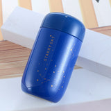Llyge  2023  200ml Mini Thermos Bottle Starry Sky Small Capacity Leakproof Coffee Mug 304 Stainless Steel Vacuum Flask Thermo Bottle