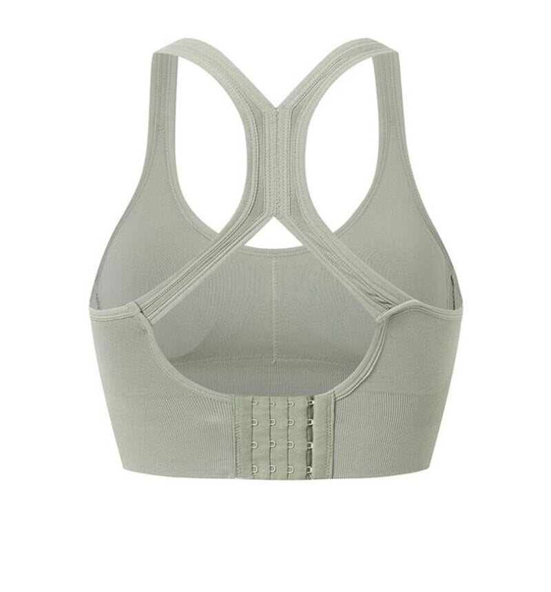Llyge 2023 Fitness Sports Bra Solid Yoga Crop Top Push Up Underwear Women Shockproof Athletic Vest Gym Shirt Sport Sportswear XL