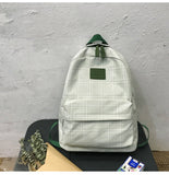 Llyge Fashion Girl College School Bag Casual New Simple Women Backpack Striped Book Packbags for Teenage Travel Shoulder Bag Rucksack xj0725