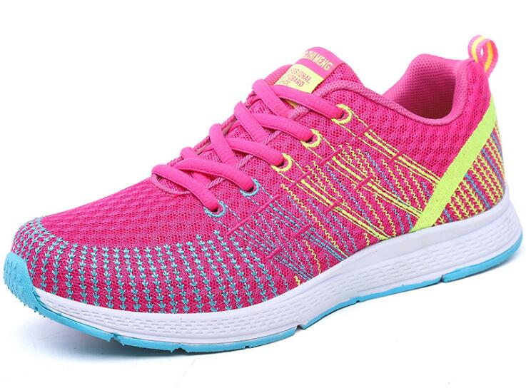 Llyge 2023  Women's Sneakers Breathable Air Cushioning Women Running Shoes Breathable Fly Weave Sports Shoes Jogging Walking Female