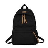 LLYGE Fashion Backpack Waterproof Student Schoolbag Men Black Cotton Cute Women For Teenage Girls School Mochila Rucksack