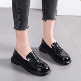 Women's Sping  Oxfords Womens Loafers Shoes Round Toe Female Footwear 2022 Fashion Clogs Platform Soft Casual Sneaker Slip-on