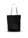 New Style Women Canvas Bag Funny Cute Cartoon Kitten Animal Print Foldable Tote Shoulder Cloth Shopping Bag Reusable Eco Handbag