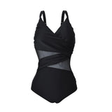 Llyge Plus Size Swimwear Women 2023 New  Mesh One Piece Swimsuit Female Large Size Bathing Suit Summer Beachwear Swimming Suit 4XL