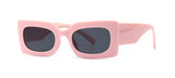 Llyge  2023 Yellow Women's Square Sunglasses New Vintage Rectangle Big Frame Driving Travel Sun glasses Oversize Eyewear Oculos De Sol UV400