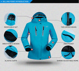 Llyge  2023  New Ski Suit Women -30ââ€?Warm Windproof Waterproof Winter Snow Snowboard Jackets And Pants Skiing And Snowboarding Suits  Brands
