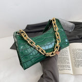 Llyge 2023  Retro Casual Women's Totes Shoulder Bag Fashion Exquisite Shopping Bag PU Leather Chain Handbags for Women  Free Shipping
