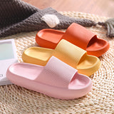 The New MenAnd Women Universal Quick-drying Thickened Non-slip Sandals Thick Sole Bathroom Slippers  Summer Beach Sandal Slipper
