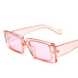 Llyge 2023  Retro Square Sun Glasses Luxury Brand Travel Small Rectangle Sunglasses Women Men Vintage Oculos Lunette De Soleil Femme