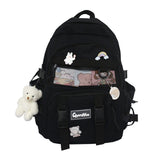 LLYGE Fashion Lovers Rucksack Women Backpack Kawaii Bookbag For Teenage Schoolbag Laptop Mochila Female Travel Shoulder Bag