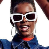 Llyge  2022 New Rectangle Sunglasses Women Luxulry Brand Designer Vintage Square Shades Female Fashion Eyewear Brand Glasses ladies