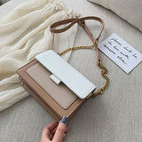 Mini Leather Crossbody Bags For Women 2023 Green Chain Shoulder Simple Bag Lady Travel Purses And Handbags Cross Body Bag