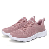 Llyge 2022  Women Casual Sport Shoes Running Sneakers Plus Size Flying Woven Women's Casual Shoes Breathable Casual Sneakers Walking Shoes
