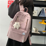 Llyge Women Backpack Teenage Girls Laptop Rucksack Student Shoulder School Bag Korean Style Schoolbag 2024 Boys Bagpack Mochila