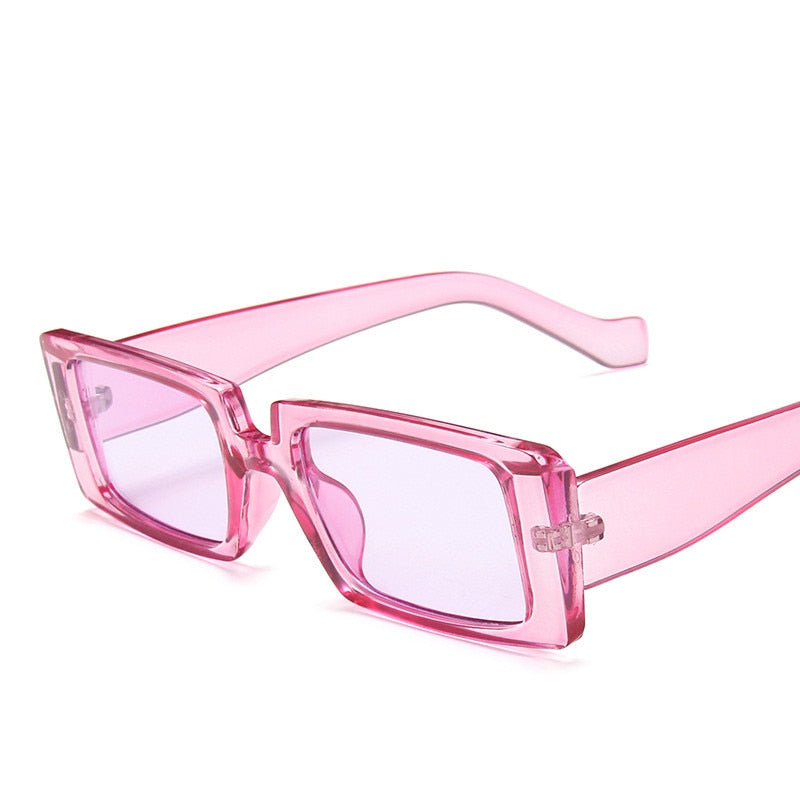 Llyge 2023  Retro Square Sun Glasses Luxury Brand Travel Small Rectangle Sunglasses Women Men Vintage Oculos Lunette De Soleil Femme