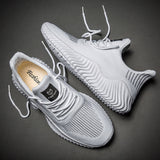 Llyge Shoes Men High Quality Male Sneakers Breathable White Fashion Gym Casual Light Walking Plus Size Footwear 2022 Zapatillas HombreShoes