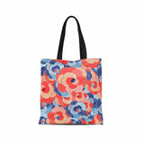 New Ukiyoe Design Canvas Shopping Bag Japanese Style Handbag For Women Daily Girl Large Capacity Grocery Reusable Shoulder Bag