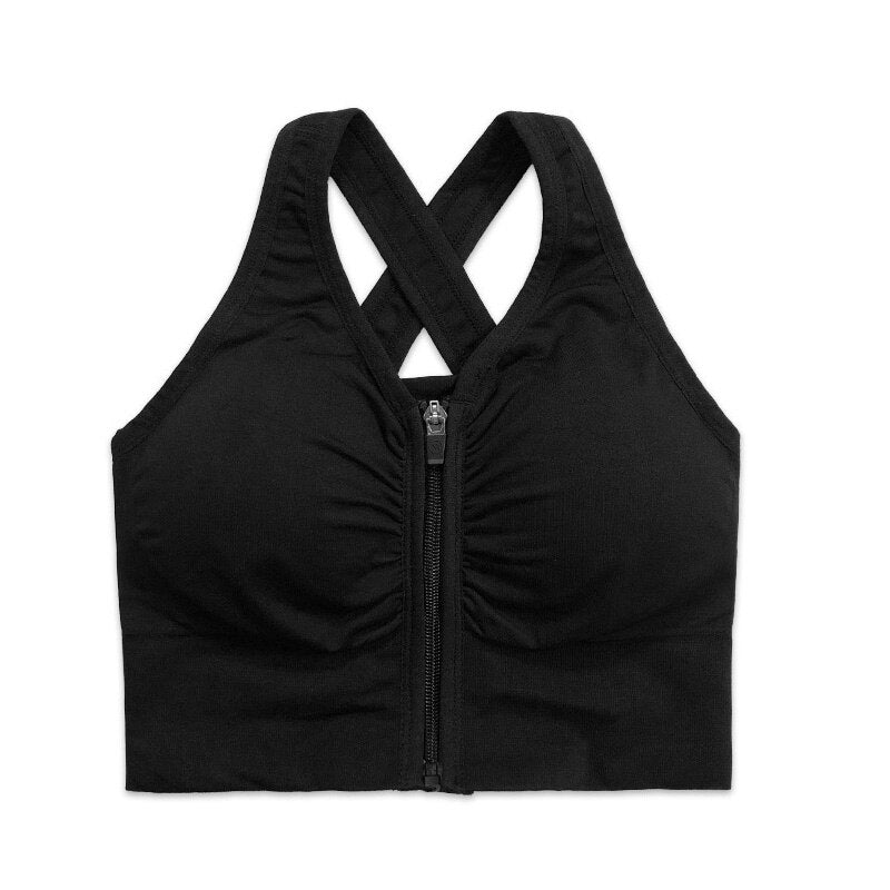 Sports Wear For Women Gym Front Zipper Push Up Sport Bra and Fitness Shorts Nylon Running Clothes Training Femme Workout Suit