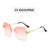 Llyge 2023 Fashion Men Cool Square Style Gradient Polarized Sunglasses Driving Vintage Brand Design Cheap Sun Glasses Oculos De Sol