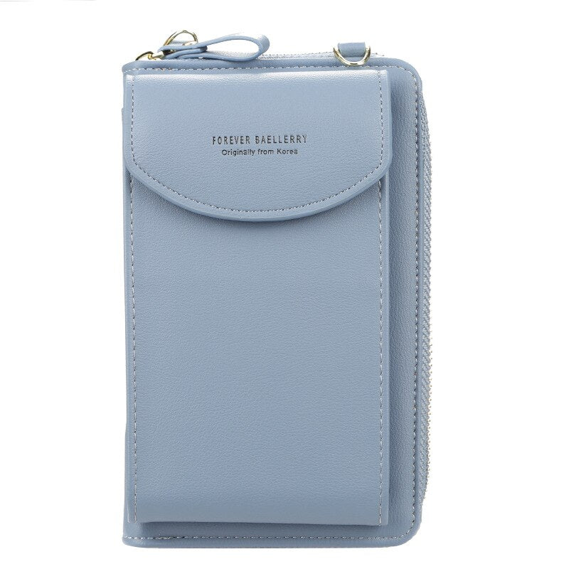 llyge Women Famous Brand Wallet Cell Phone Bags Big Card Holders Handbag Purse Clutch Long Straps Messenger Crossbody Shoulder Bag