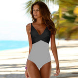 One Piece Swimwear Women 2023  Bodysuit Solid Print Floral Swimsuit Beach Wear Monokini Bathing Suit Female Swimming Suits