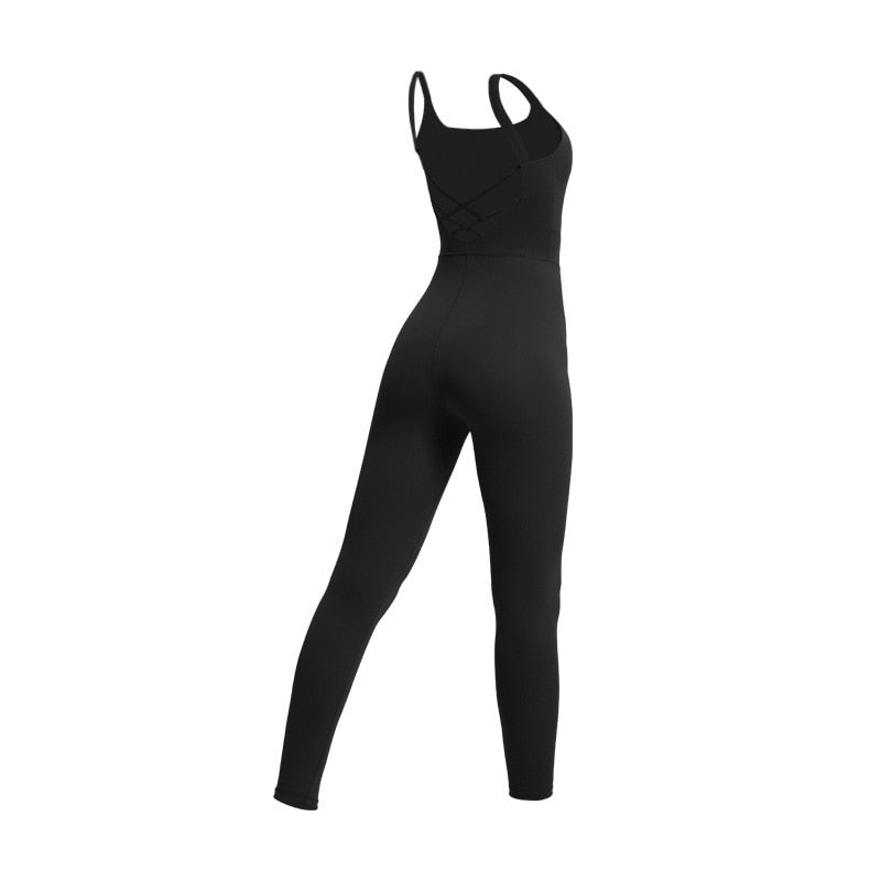 Llyge  Womens Outfits Yoga Set Jumpsuits For Women Clothes Backless Gym Clothing Leggings Sport Fitness Dancing Pilates Jumpsuit
