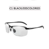 Change Color Photochromic Sunglasses Men Polarized Chameleon Glasses Male  Sun Glasses Day Night Vision Driving Eyewear Gafas