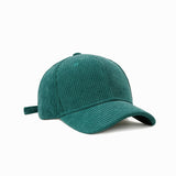 Llyge Women's Winter Hat Corduroy Men's Baseball Cap Snapback Hip-Hop Cap Retro Breathable Cotton Plain Washed Denim Cap Male BQM078