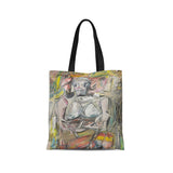New Style World Valuable Painting Canvas Tote Bag Picasso Van Gogh Retro Art Large Capacity Eco-friendly Shopper Bag With Zipper