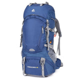 Llyge 50L & 60L Waterproof Hiking Backpack Woman Outdoor Trekking Camping Bag Army Man Hunting Mountain Backpacks Rain Cover Rucksack