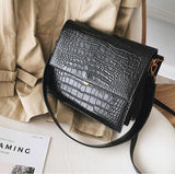 European Fashion Simple Women's Designer Handbag 2023 New Quality PU Leather Women Tote bag Alligator Shoulder Crossbody Bags