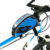 Llyge 5.5 Inch Waterproof Touch Screen Bike Bag Front Frame Top Cell Phone TPU Cycling Bag Road Mountain Bicycle Case