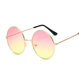 LLYGE New Fashion Candy Vintage Round Mirror Sunglasses Women Luxury Brand Original Design Black Sun Glasses Female Oculos