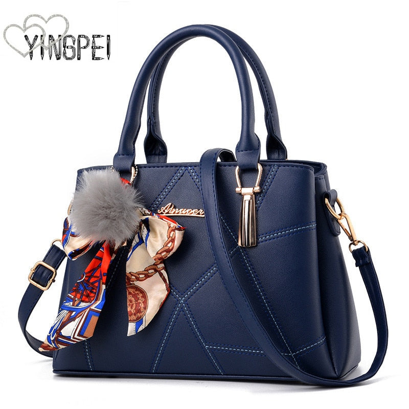 Women Bag Designer New Fashion Casual women's handbags Luxury shoulder bag high quality PU Brand Sweet Lady Tassel Korean Style